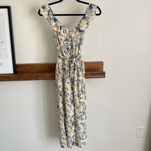 Floral Jumpsuit